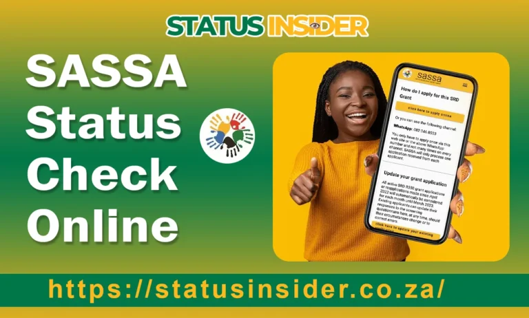 SASSA Status Check Online | SRD R350 Status 2024