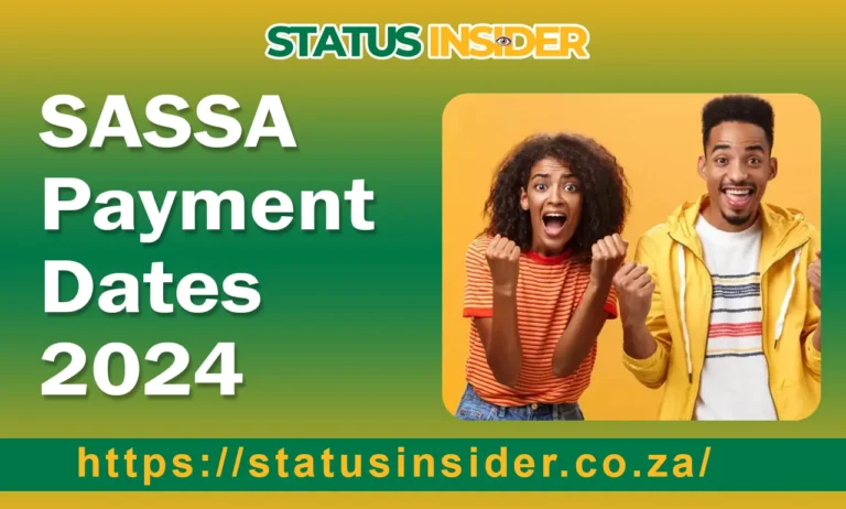 SASSA Payment Dates [2024/2025] | All Types Grants