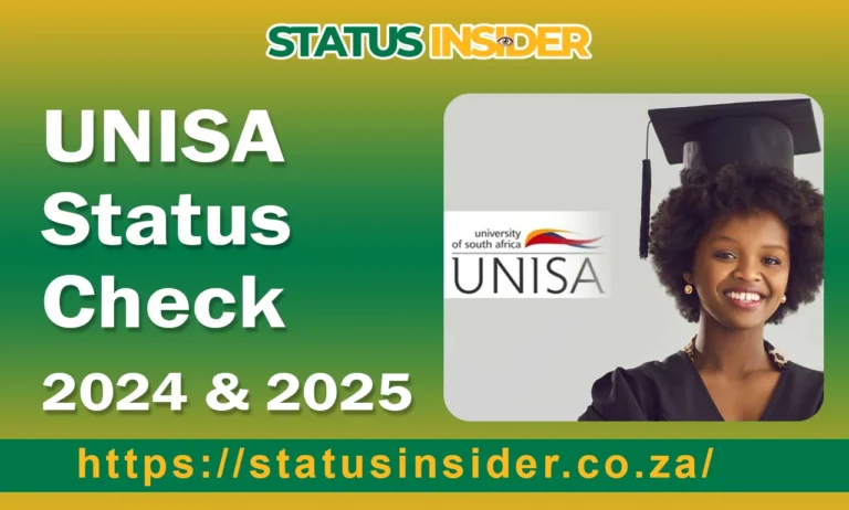 Unisa Status Check 2024 & 2025: Your Ultimate Guide