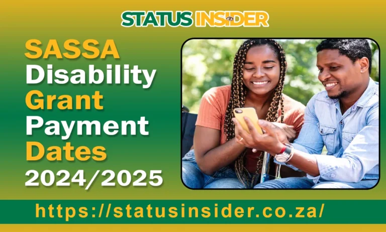 SASSA Disability Grant 2024 | All You Need t Know